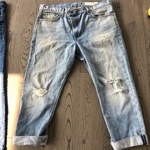 Rag and Bone Boyfriend Jeans Sz 30
